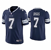 Women's Dallas Cowboys #7 Trevon Diggs Navy Vapor Untouchable Limited Stitched Jersey,baseball caps,new era cap wholesale,wholesale hats